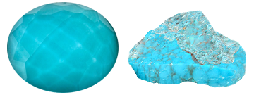 transparent turquoise